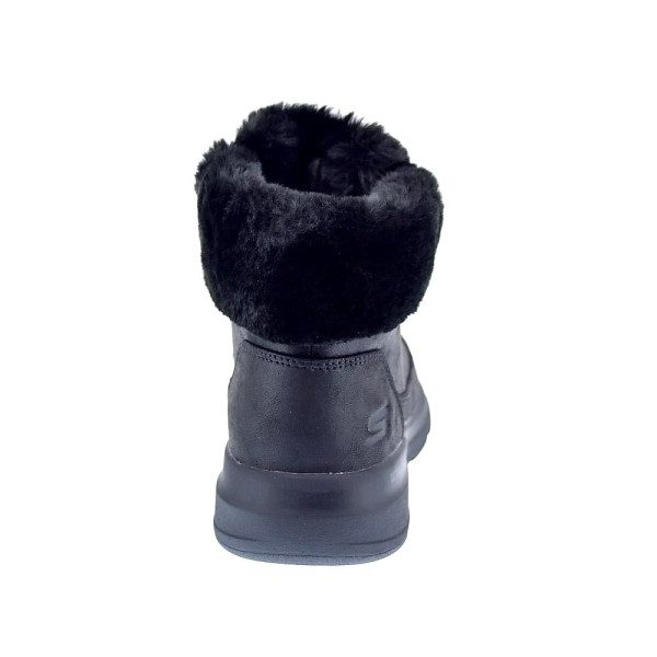 Botines Skechers zapatos Mujer modelo On The Go Negro Cordón