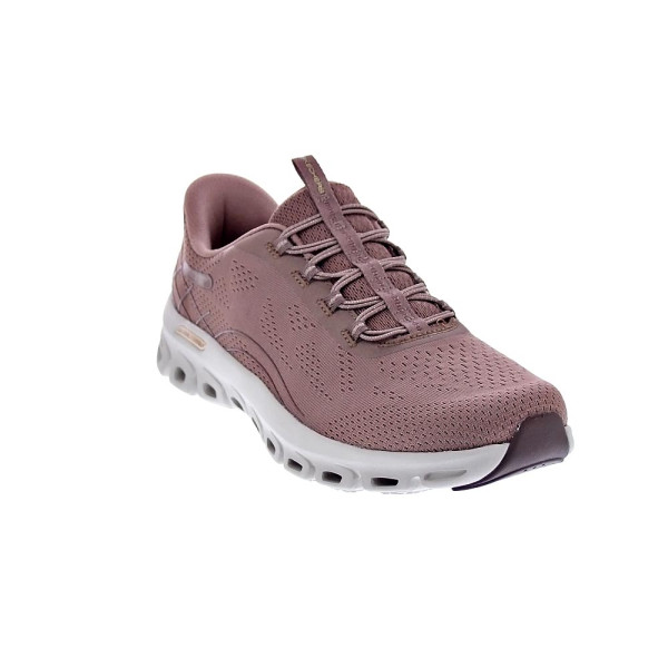 Zapatillas Skechers zapatos Mujer modelo Slip-ins Glide Step Marrón 