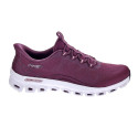 Zapatillas Skechers zapatos Mujer modelo Slipins Glide Step Rojo Elástico
