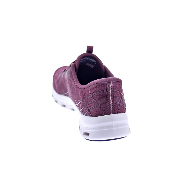 Zapatillas Skechers zapatos Mujer modelo Slipins Glide Step Rojo Elástico