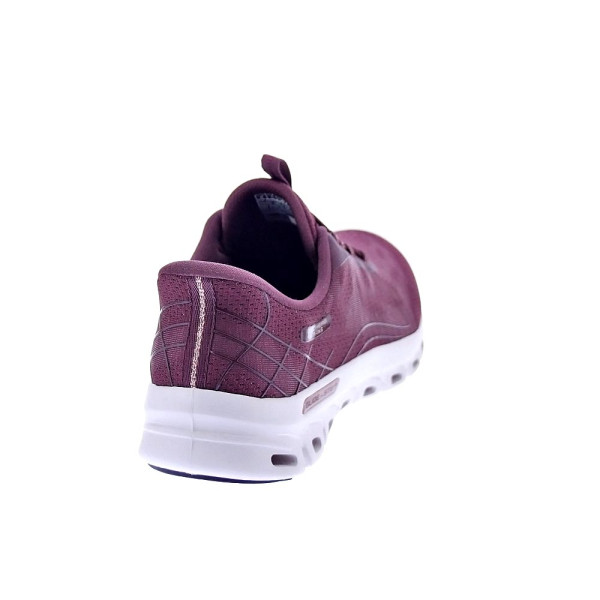 Zapatillas Skechers zapatos Mujer modelo Slipins Glide Step Rojo Elástico