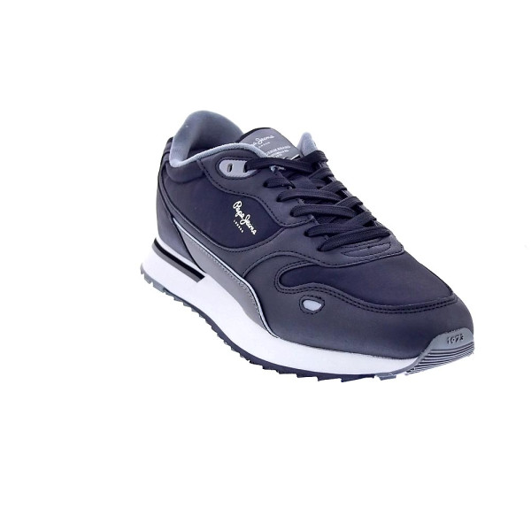 Zapatillas Pepe Jeans zapatos Hombre modelo Bexley South Negro Cordón