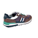 Zapatillas Pepe Jeans zapatos Hombre modelo Kingston College Marrón Cordón