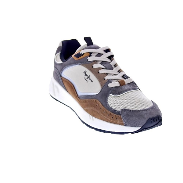 Zapatillas Pepe Jeans zapatos Hombre modelo Marlon Sports Gris Cordón