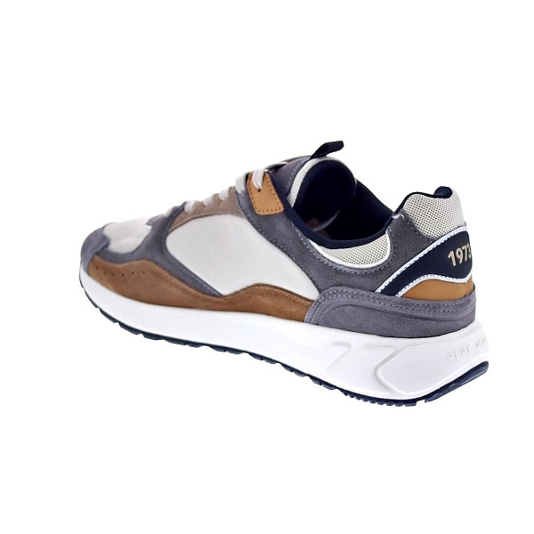 Zapatillas Pepe Jeans zapatos Hombre modelo Marlon Sports Gris Cordón