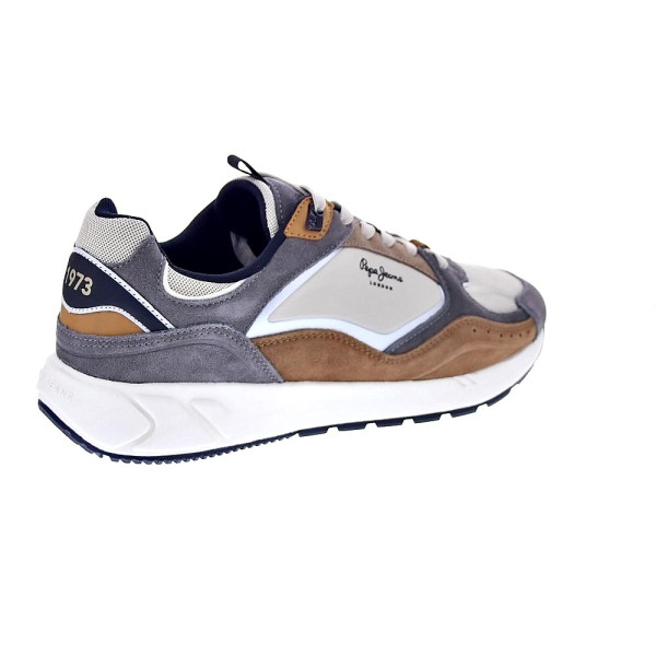 Zapatillas Pepe Jeans zapatos Hombre modelo Marlon Sports Gris Cordón