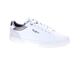 Zapatillas Pepe Jeans zapatos Mujer modelo Kenton Court Blanco Cordón 2