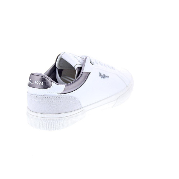Zapatillas Pepe Jeans zapatos Mujer modelo Kenton Court Blanco Cordón