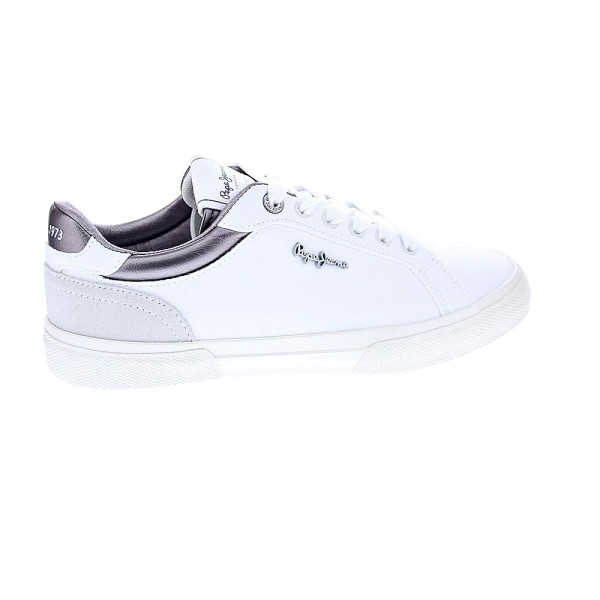 Zapatillas Pepe Jeans zapatos Mujer modelo Kenton Court Blanco Cordón