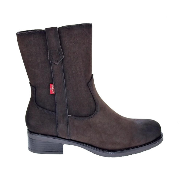 Botines Levis zapatos Niña modelo Mattie Marrón Cremallera