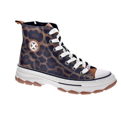 Zapatillas botas Xti zapatos Niña modelo 151321 Marrón  2