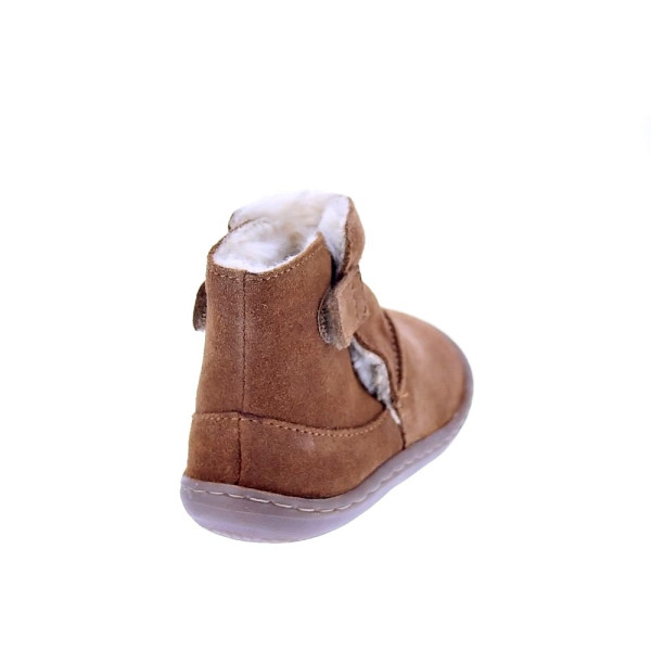 Botines Gioseppo zapatos Niña modelo Komlo Barefoot Marrón Velcro