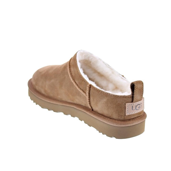 Zuecos Ugg zapatos Mujer modelo Classic Micro Marrón 