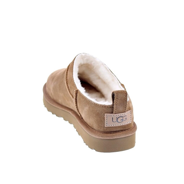 Zuecos Ugg zapatos Mujer modelo Classic Micro Marrón 