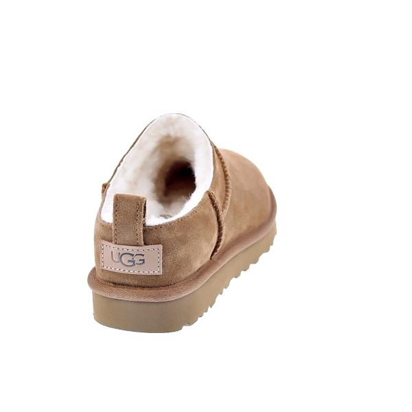 Zuecos Ugg zapatos Mujer modelo Classic Micro Marrón 