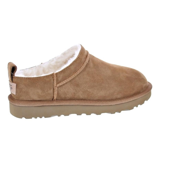 Zuecos Ugg zapatos Mujer modelo Classic Micro Marrón 