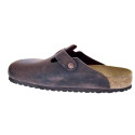 Zuecos Birkenstock zapatos Hombre modelo Boston Marrón 