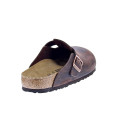 Zuecos Birkenstock zapatos Hombre modelo Boston Marrón 