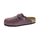 Zuecos Birkenstock zapatos Mujer modelo Boston Marrón 