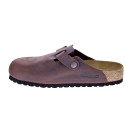 Zuecos Birkenstock zapatos Mujer modelo Boston Marrón 