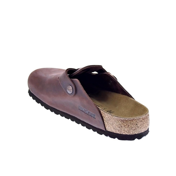 Zuecos Birkenstock zapatos Mujer modelo Boston Marrón 