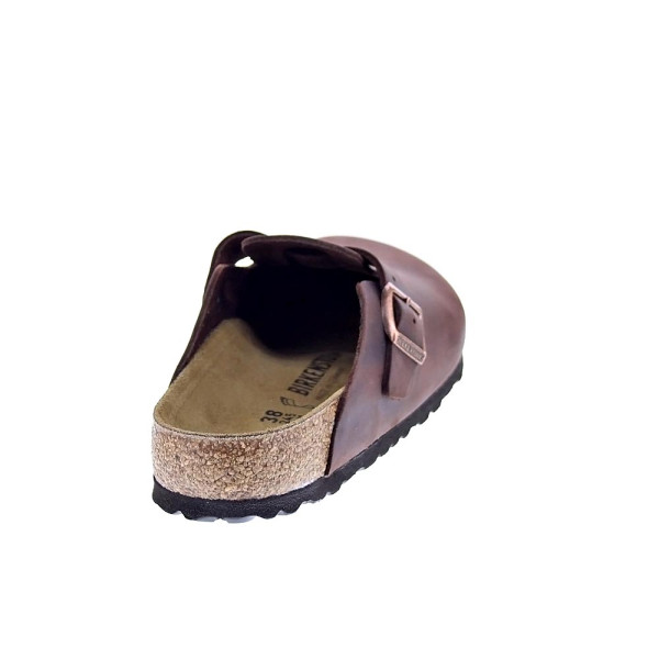 Zuecos Birkenstock zapatos Mujer modelo Boston Marrón 