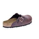 Zuecos Birkenstock zapatos Mujer modelo Boston Marrón 