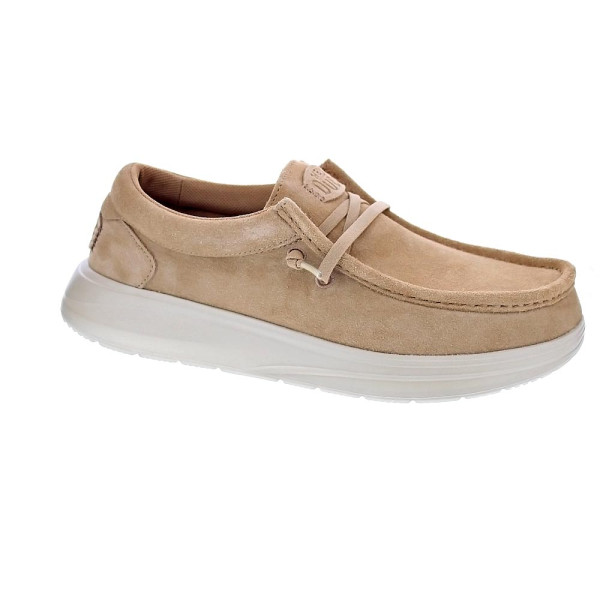 Mocasines Hey Dude zapatos Hombre modelo Wally Comf Marrón Elástico