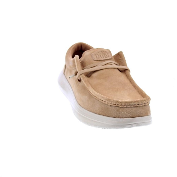 Mocasines Hey Dude zapatos Hombre modelo Wally Comf Marrón Elástico
