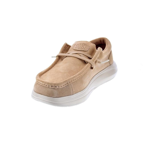 Mocasines Hey Dude zapatos Hombre modelo Wally Comf Marrón Elástico