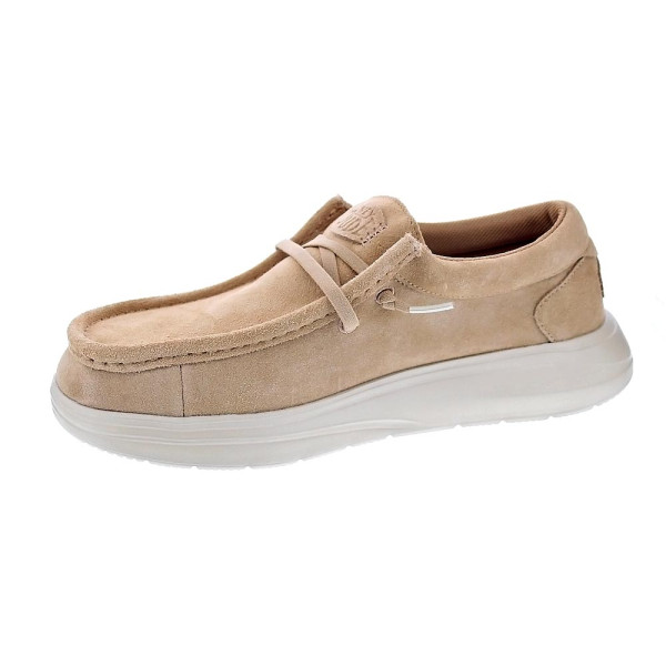 Mocasines Hey Dude zapatos Hombre modelo Wally Comf Marrón Elástico