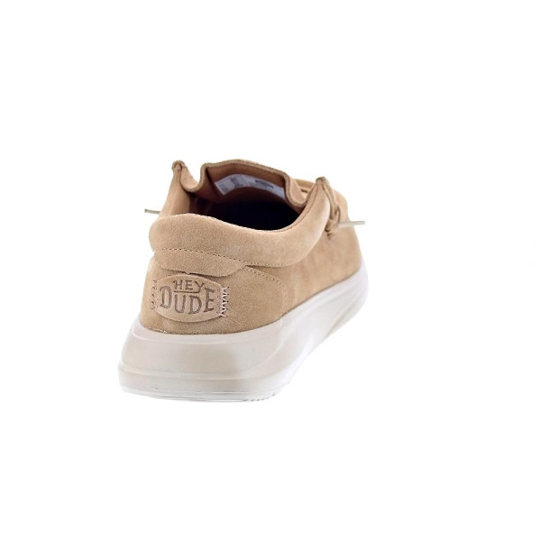 Mocasines Hey Dude zapatos Hombre modelo Wally Comf Marrón Elástico