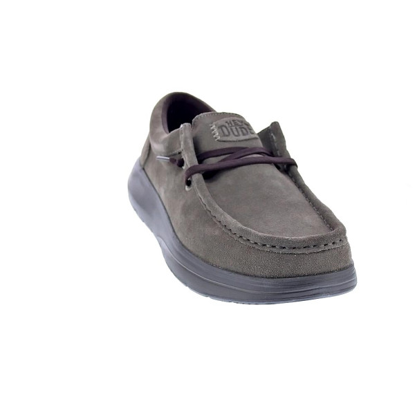 Mocasines Hey Dude zapatos Hombre modelo Wally Comf Marrón Elástico