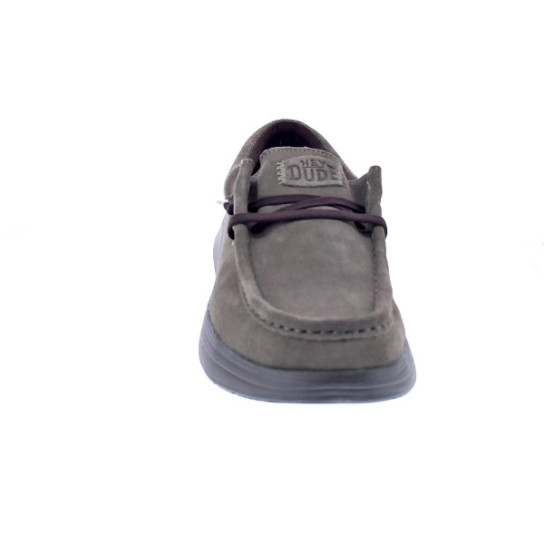 Mocasines Hey Dude zapatos Hombre modelo Wally Comf Marrón Elástico