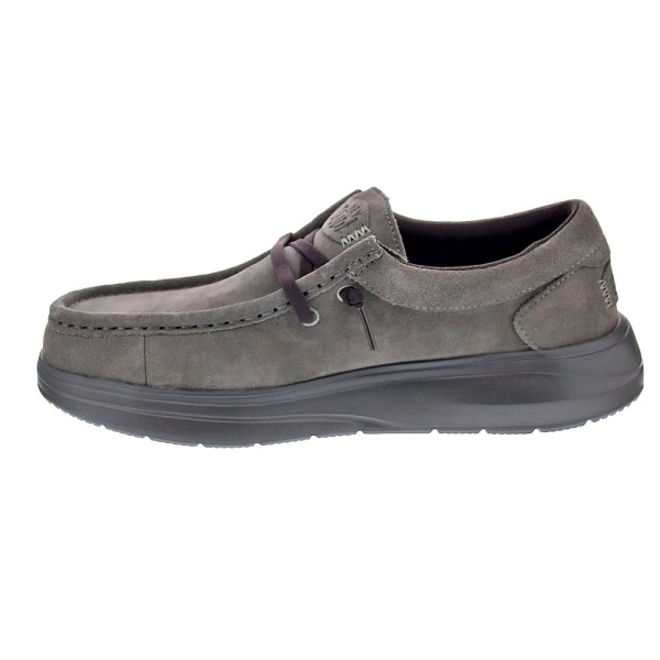 Mocasines Hey Dude zapatos Hombre modelo Wally Comf Marrón Elástico