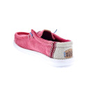 Mocasines Hey Dude zapatos Hombre modelo Wally Jute Rojo Elástico