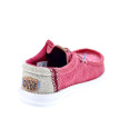 Mocasines Hey Dude zapatos Hombre modelo Wally Jute Rojo Elástico
