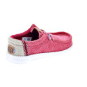 Mocasines Hey Dude zapatos Hombre modelo Wally Jute Rojo Elástico