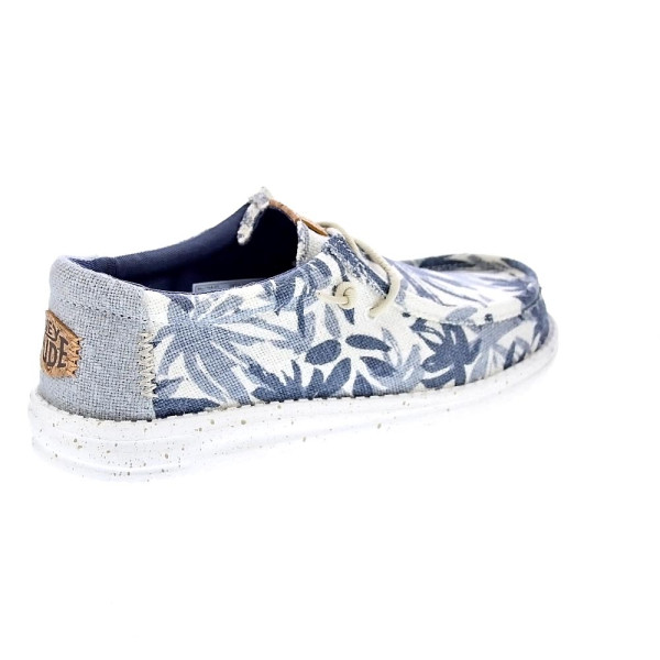 Mocasines Hey Dude zapatos Hombre modelo Wally Palm Gris Elástico