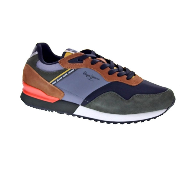 Zapatillas Pepe Jeans zapatos Hombre modelo London Mood Multicolor Cordón