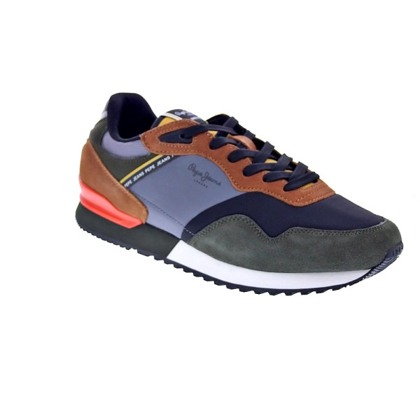 Zapatillas Pepe Jeans zapatos Hombre modelo London Mood Multicolor Cordón