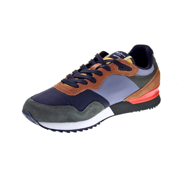 Zapatillas Pepe Jeans zapatos Hombre modelo London Mood Multicolor Cordón