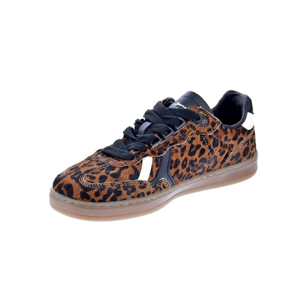 Zapatillas Pepe Jeans zapatos Mujer modelo Ball Print Marrón Cordón