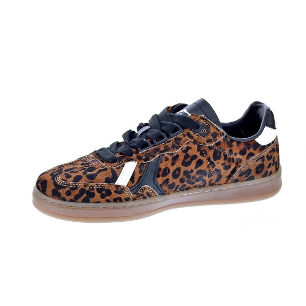 Zapatillas Pepe Jeans zapatos Mujer modelo Ball Print Marrón Cordón
