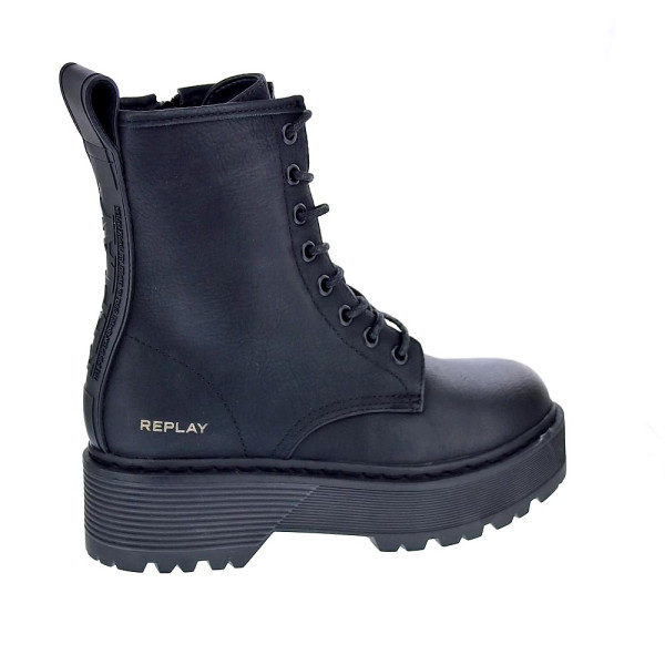 Botines Replay zapatos Mujer modelo Luisa Negro Cremallera