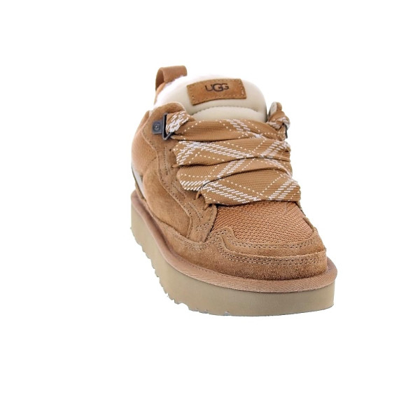 Zapatillas Ugg zapatos Mujer modelo Lowmel Marrón Elástico