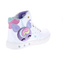 Zapatillas botas Geox zapatos Niña modelo Skylin Blanco 