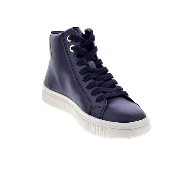 Zapatillas botas Geox zapatos Niña modelo Laquinny Negro 