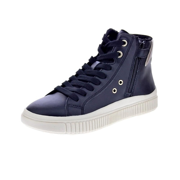 Zapatillas botas Geox zapatos Niña modelo Laquinny Negro 