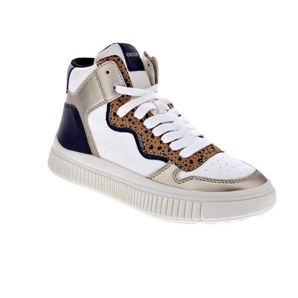 Zapatillas botas Geox zapatos Niña modelo Laquinny Beige 